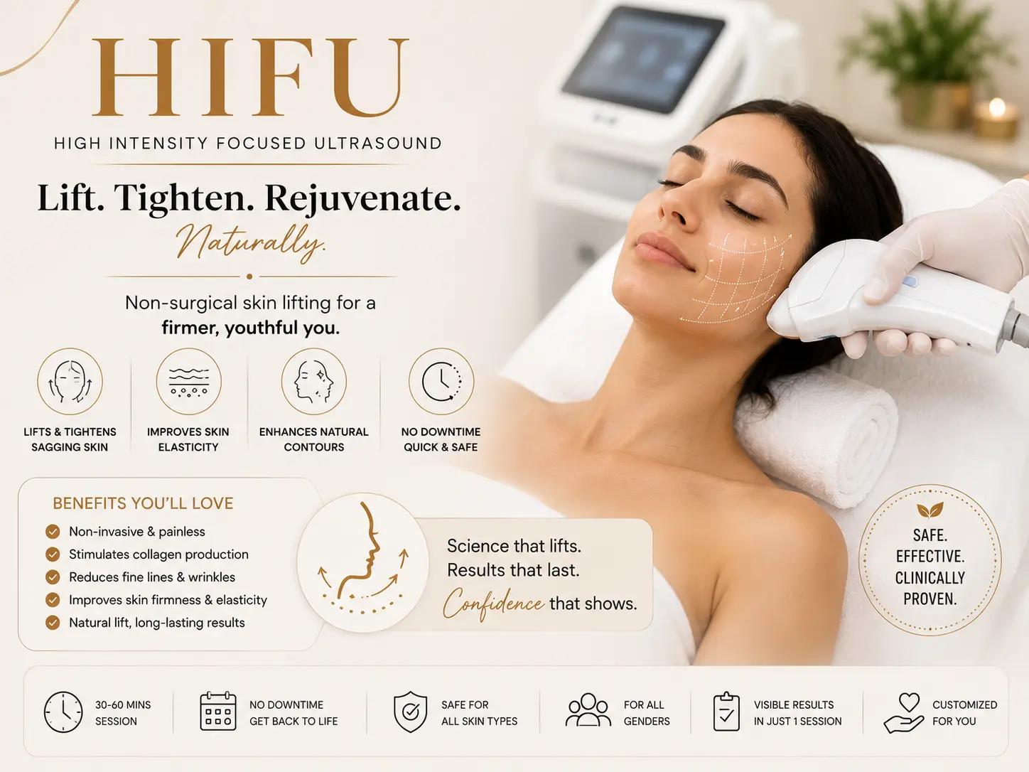 HIFU Skin Tightening Treatment in Begumpet